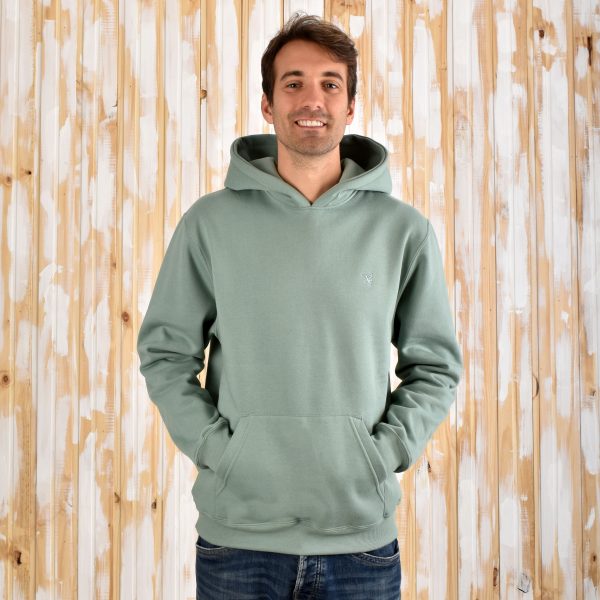 Canguro Hoodie Aves del Plata™ Verde Oliva