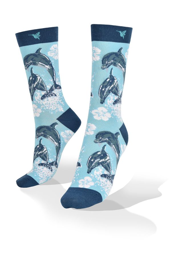 Medias Delfines Diseño Exclusivo Aves del Plata