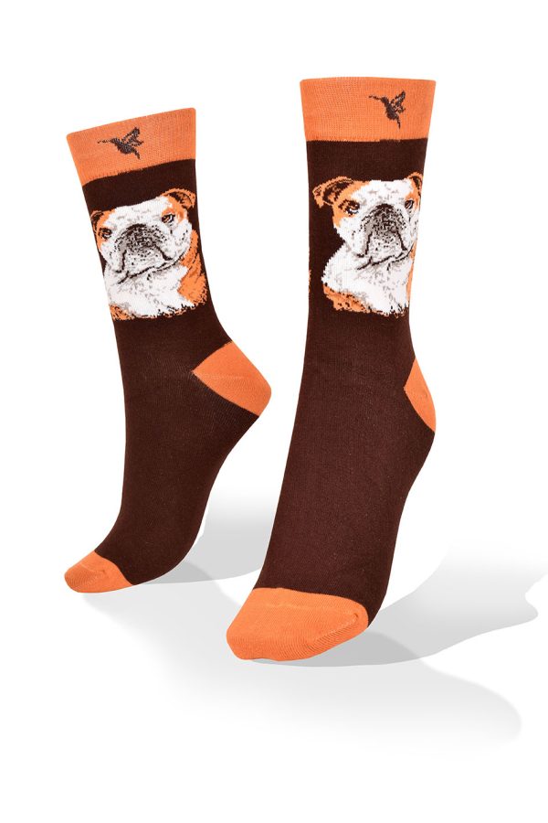 Medias con Bulldog Modelo Exclusivo Aves del Plata