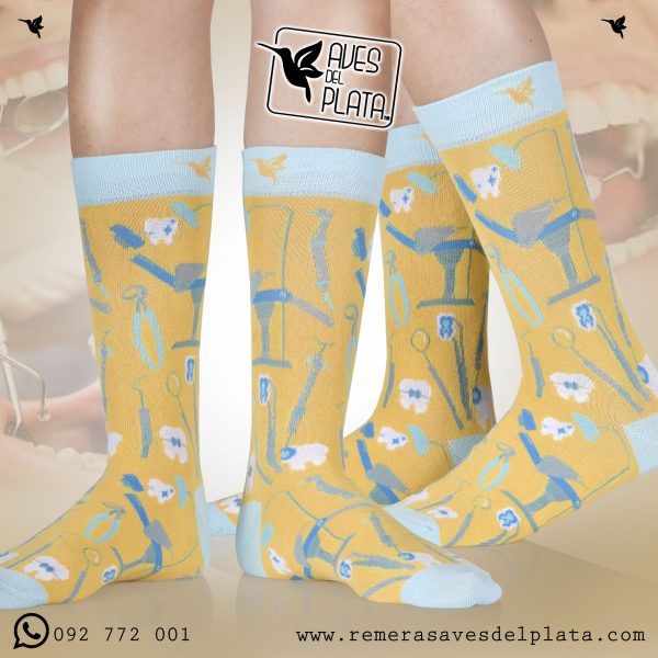 Medias con Diseno Dentista